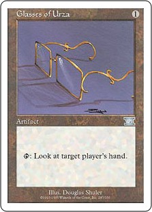 (6ED-UA)Glasses of Urza/ウルザの眼鏡