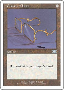 (6ED-UA)Glasses of Urza/ウルザの眼鏡