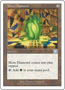 (6ED-UA)Moss Diamond/苔色のダイアモンド