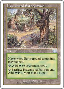 (6ED-UL)Havenwood Battleground/ヘイヴンウッドの古戦場