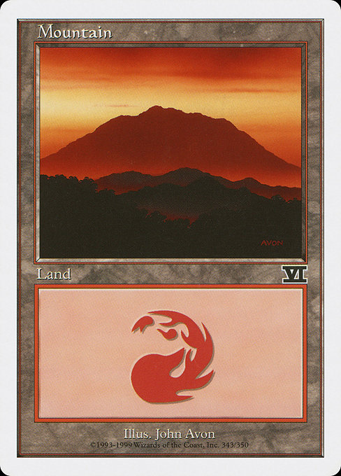 (6ED-CL)Mountain/山【No.343】