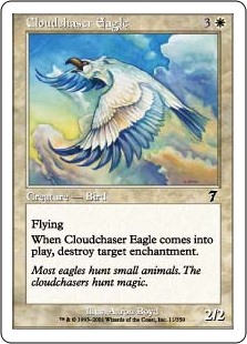 【Foil】(7ED-CW)Cloudchaser Eagle/雲を追う鷲
