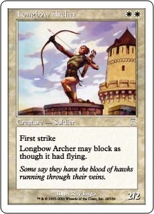 【Foil】(7ED-UW)Longbow Archer/長弓兵