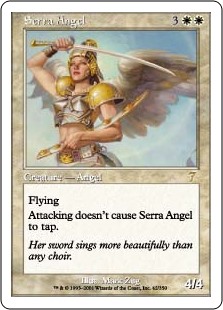 (7ED-RW)Serra Angel/セラの天使