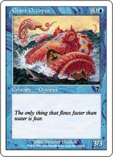 【Foil】(7ED-CU)Giant Octopus/大ダコ