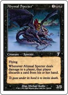 (7ED-UB)Abyssal Specter/深淵の死霊