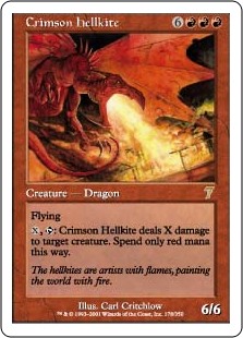 (7ED-RR)Crimson Hellkite/真紅のヘルカイト