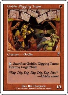 (7ED-CR)Goblin Digging Team/ゴブリン穴掘り部隊