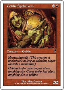 (7ED-CR)Goblin Spelunkers/ゴブリンの洞窟探検家