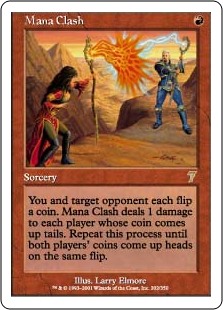 【Foil】(7ED-RR)Mana Clash/魔力激突