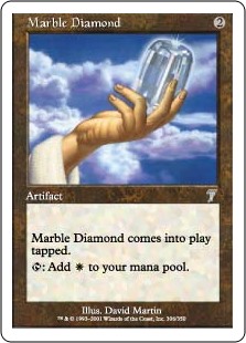 【Foil】(7ED-UA)Marble Diamond/乳白色のダイアモンド