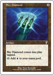 【Foil】(7ED-UA)Sky Diamond/空色のダイアモンド