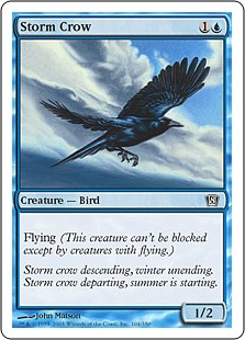 (8ED-CU)Storm Crow/嵐雲のカラス