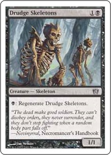 【Foil】(8ED-CB)Drudge Skeletons/蠢く骸骨