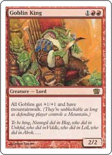 (8ED-RR)Goblin King/ゴブリンの王