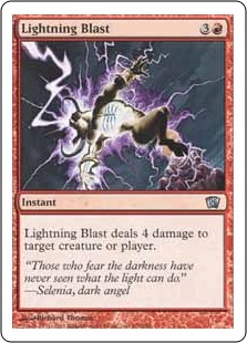 【Foil】(8ED-UR)Lightning Blast/電撃破