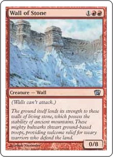 (8ED-UR)Wall of Stone/石の壁