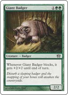 (8ED-CG)Giant Badger/大アナグマ