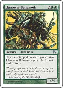 (8ED-UG)Llanowar Behemoth/ラノワールのビヒモス