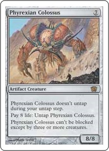 【Foil】(8ED-RA)Phyrexian Colossus/ファイレクシアの巨像