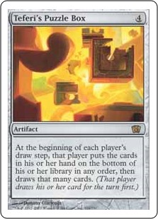 【Foil】(8ED-RA)Teferi's Puzzle Box/テフェリーの細工箱