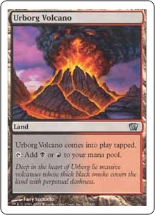 【Foil】(8ED-UL)Urborg Volcano/アーボーグの火山