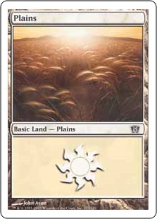 【Foil】(8ED-CL)Plains/平地【No.333】