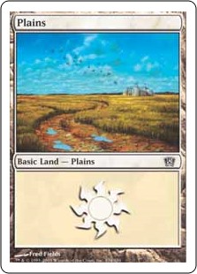 【Foil】(8ED-CL)Plains/平地【No.334】