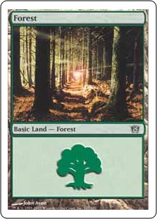 【Foil】(8ED-CL)Forest/森【No.347】