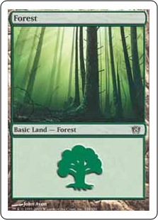 【Foil】(8ED-CL)Forest/森【No.348】