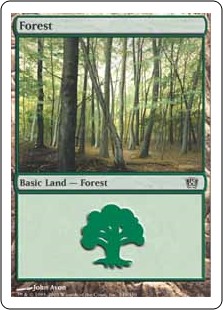 【Foil】(8ED-CL)Forest/森【No.349】