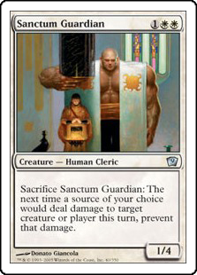 【Foil】(9ED-UW)Sanctum Guardian/聖域の守護者