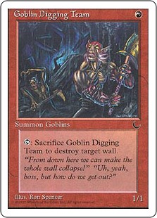 (CHR-CR)Goblin Digging Team/ゴブリン穴掘り部隊