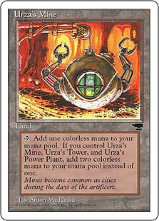 (CHR-CL-FBB)Urza's Mine/ウルザの鉱山 (掴む球体)