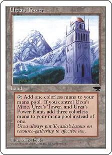 (CHR-CL-FBB)Urza's Tower/ウルザの塔 (山)