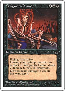 (CHR-UB)Yawgmoth Demon/ヨーグモスの悪魔