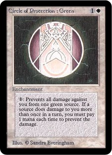 (LEA-CW)Circle of Protection: Green/緑の防御円