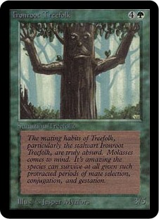 (LEA-CG)Ironroot Treefolk/鉄の根の樹人族