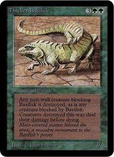 (LEA-UG)Thicket Basilisk/茂みのバジリスク