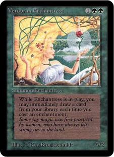 (LEA-RG)Verduran Enchantress/新緑の女魔術師