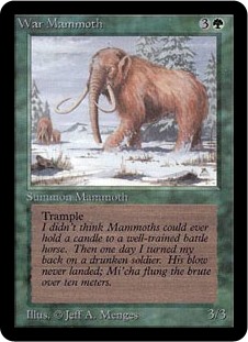 (LEA-CG)War Mammoth/ウォー・マンモス