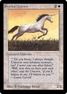 (LEB-CW)Pearled Unicorn/真珠色の一角獣