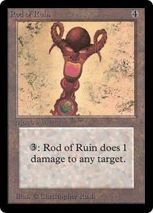 (LEB-UA)Rod of Ruin/破滅のロッド