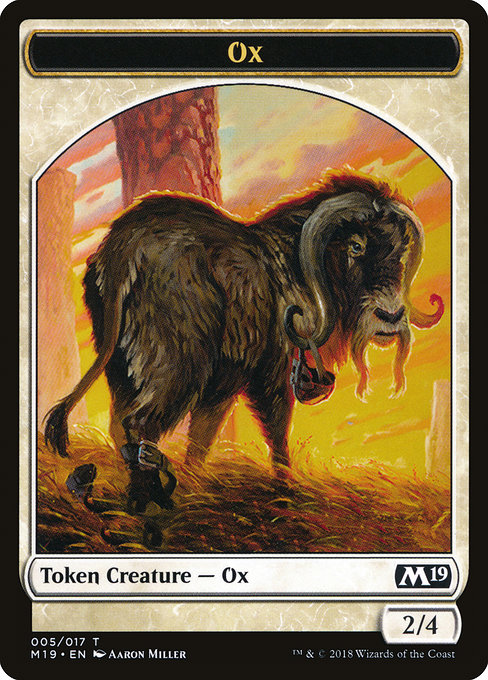 (M19-Token)Ox Token/雄牛トークン