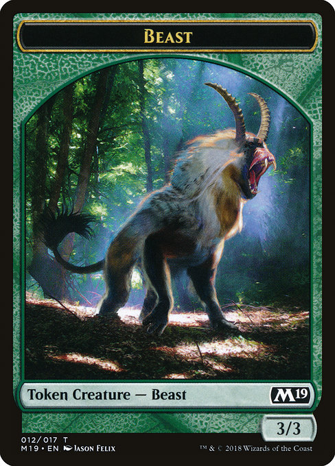 (M19-Token)Beast Token/ビーストトークン