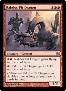 (DD2-RR)Rakdos Pit Dragon/ラクドスの地獄ドラゴン