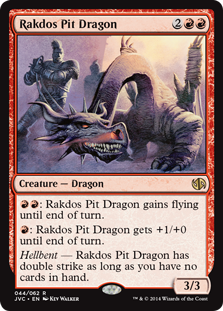 (DD3_JVC-RR)Rakdos Pit Dragon/ラクドスの地獄ドラゴン
