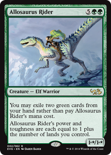 (DD3_EVG-RG)Allosaurus Rider/アロサウルス乗り