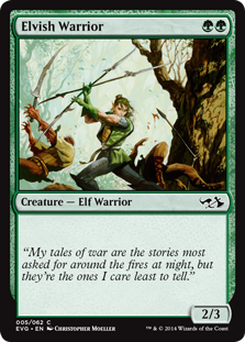 (DD3_EVG-CG)Elvish Warrior/エルフの戦士