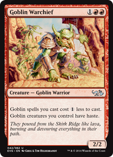 (DD3_EVG-UR)Goblin Warchief/ゴブリンの戦長